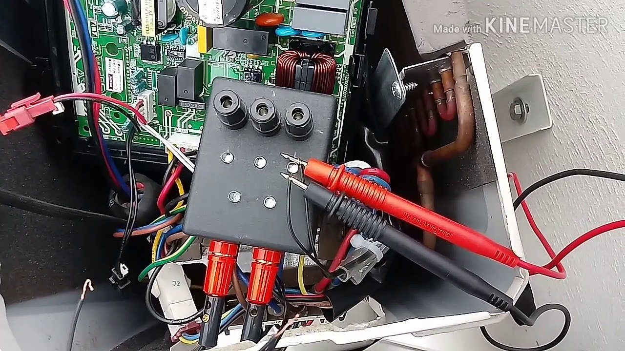 Split Midea Inverter liga o evaporador normal mas não liga o condensador