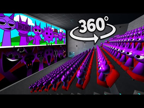 Sprunki - All Purple 360° - CINEMA HALL | VR/360° Experience