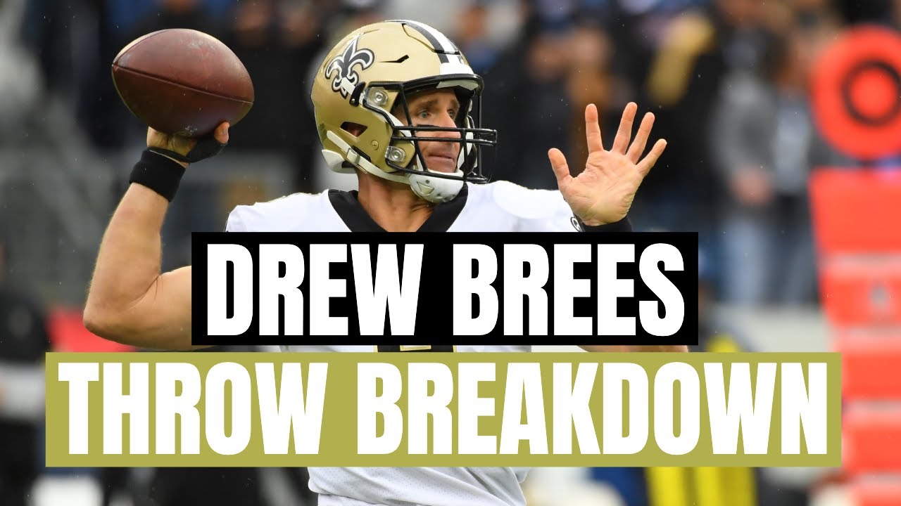 Drew Brees Mechanics Deep Ball Compared to Underneath