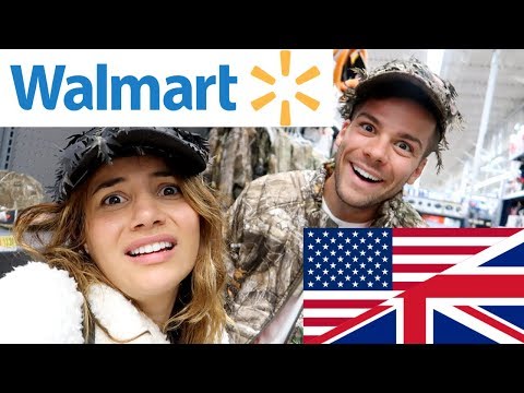 ???????? BRITS EXPLORE WALMART! | First Time in Walmart! ????????