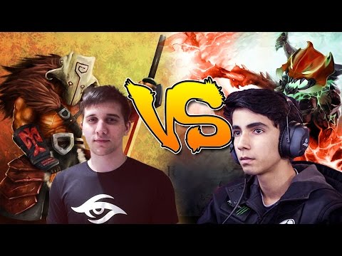 Sumail Dota 2 [OD] vs Arteezy Babyrage [Jug] Rage Quit