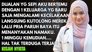 Download lagu AKU MENOLONG SEBUAH KELUARGA YANG SEDANG MENGALAMI KECELAKAN - AKU TAK MENYANGKA TERNYATA MEREKA... mp3