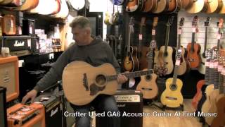 Video thumbnail for Crafter Used GA6 Acoustic Guitar by FretMusicSouthampton
