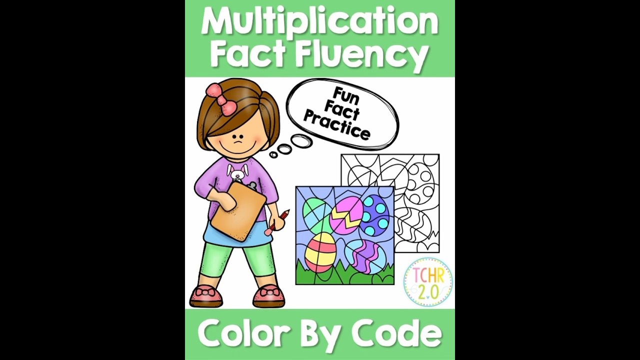 Multiplication Fact Fluency #mathfacts #math #easter