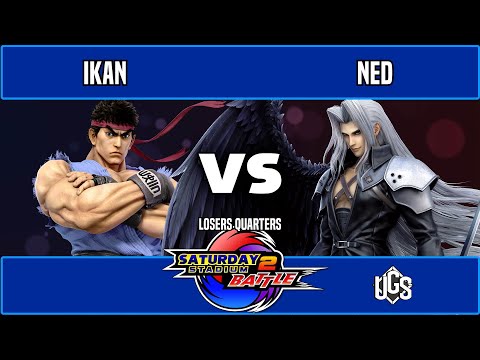 Saturday Stadium 2 - Losers Quarters - Ikan(Ryu) Vs. Ned(Sephiroth)