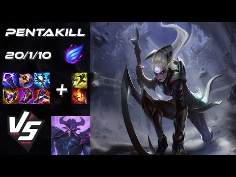 MID Diana vs Kassadin [PENTAKILL] - NA Challenger Patch 25.S1.2