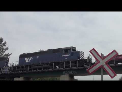 SRY 384 West over Bridge Road August 6th 2009 #sry #railway #train