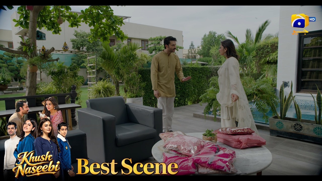 Khush Naseebi Episode 57 | 𝐁𝐞𝐬𝐭 𝐒𝐜𝐞𝐧𝐞 𝟎𝟐 | Tuba Anwar - Osama Tahir | Har Pal Geo