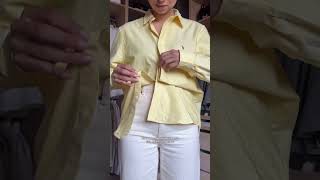 Download lagu Perfect cropped shirt 💛 Does this look feel chic & confident on you? Comment below 🤭 #luxurystyle mp3