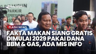 CEK FAKTA! Program Prabowo soal Makan Siang Gratis Anak Sekolah Disebut Terlaksana 2029, Apa Benar?