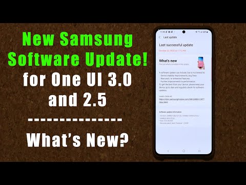 New HUGE Samsung Galaxy Software Update on One UI 3.0 and 2.5! - What's New?