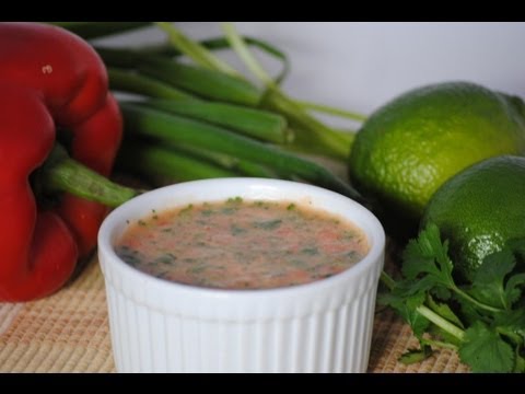 COLOMBIAN AJÍ PICANTE | How To Make Colombian Hot Sauce | SyS