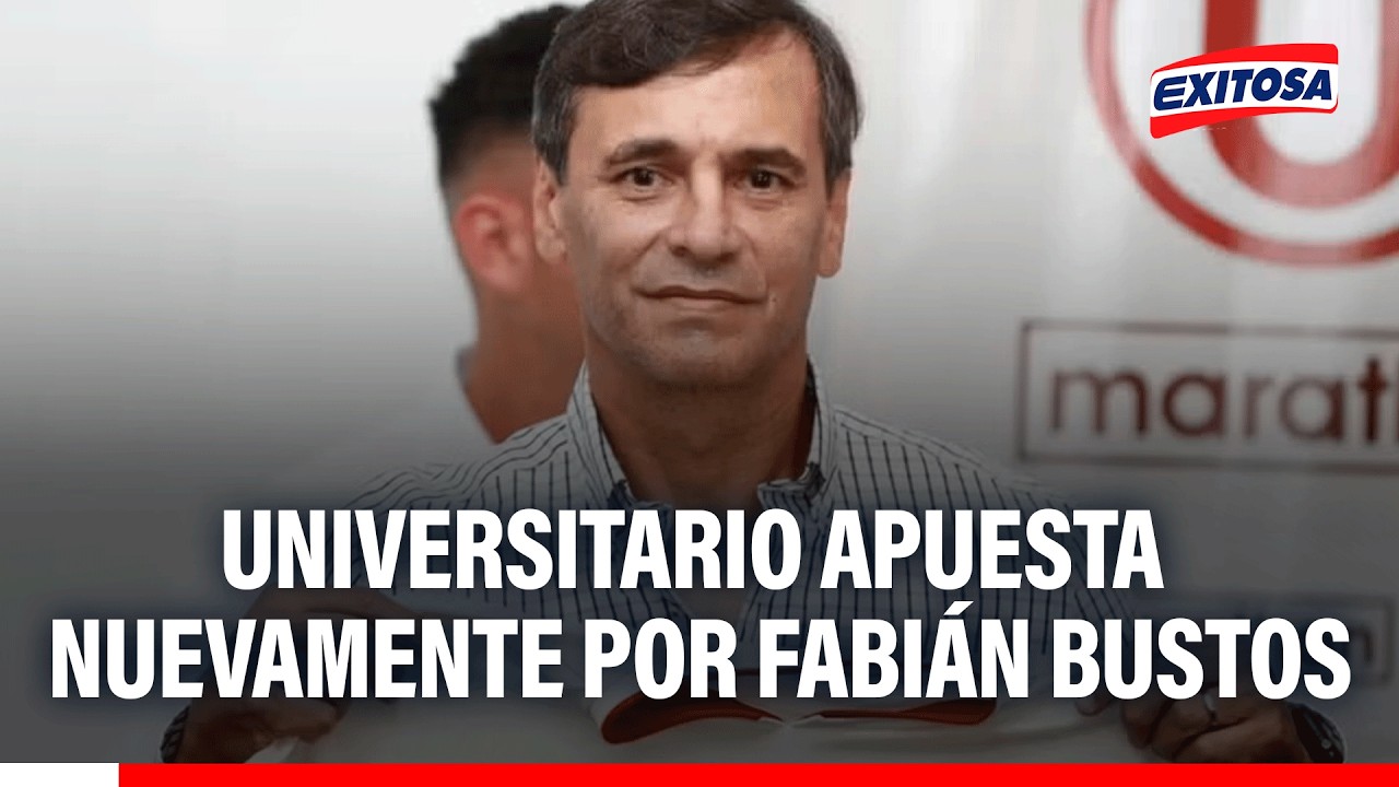 🔴🔵 Fabián Bustos vuelve a Universitario de Deportes