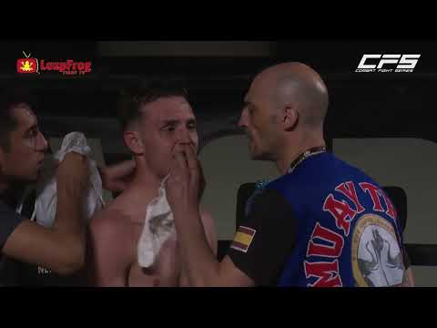 Alfie Pearse Vs Iker Valderamma     61 2kg  A Class Muay Thai  Fight   CFS London   08th April 2023