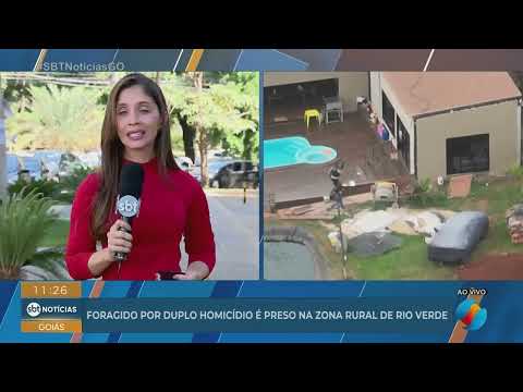 Foragido por duplo homicídio é preso em Rio Verde