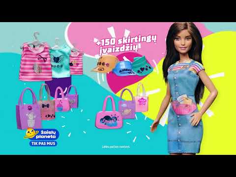 Barbie – Gamybos ir pardavimo parduotuvė (HKT78) video
