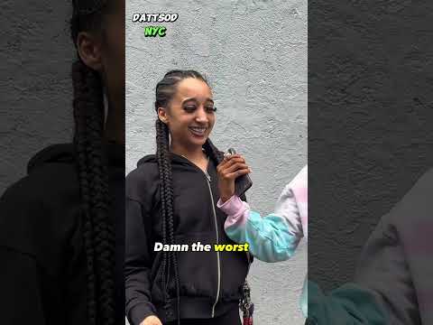 WHO IS THE WORST DRILL RAPPER YOU EVER HEARD 😳💀 #dattsodenyc #nyc #publicinterview #ennyfuxkingb