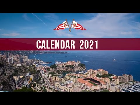 Calendrier 2021 - Yacht Club de Monaco