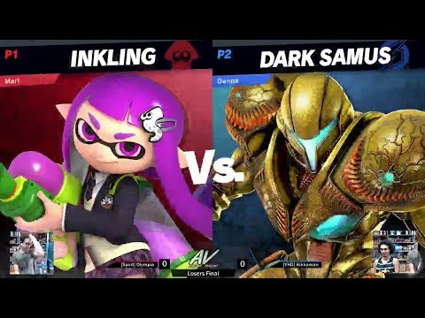 SSBU @ Battlegroundz - Losers Finals: Olympia (Inkling) vs Kikkoman (Dark Samus)