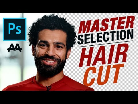 #2 Hair Selection :: Master Selection In Adobe Photoshop CC - احتراف قص الشعر فى الفوتوشوب