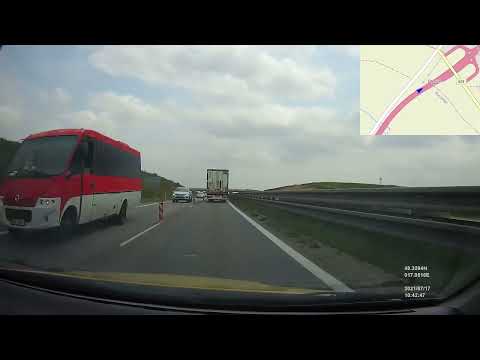 Czech Republic. Motorway D46, Vyškov-east — Olomouc-center, 2021, 1x