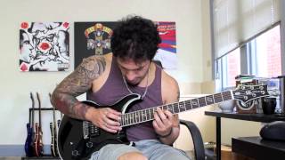 How to play &#39;In Due Time&#39; by Killswitch Engage Guitar Solo Lesson w/tabs