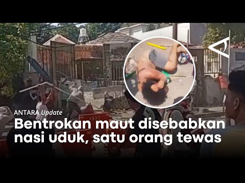 Kronologi bentrokan maut di Menteng Jakpus tewaskan satu orang, berawal dari pembelian nasi uduk