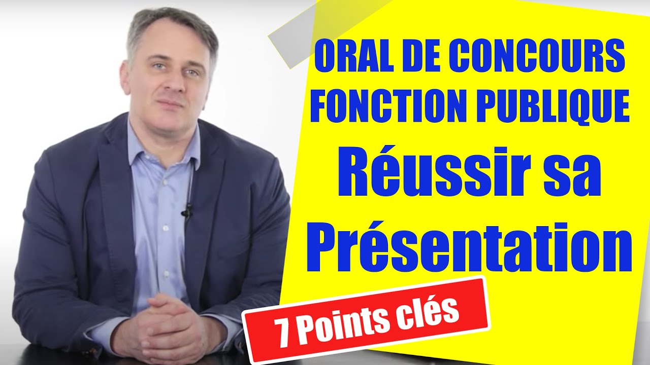 Présentation oral de concours fonction publique : exemples (et erreurs à éviter)