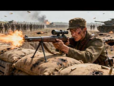 【FULL MOVIE】十萬日軍圍攻八路軍，王牌狙擊手千里爆頭，敵軍全線潰敗！