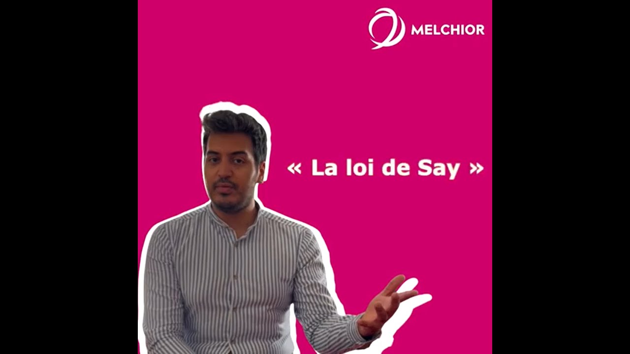 "Le dico vivant de l'éco" - la loi de Say - #MisterMelchior