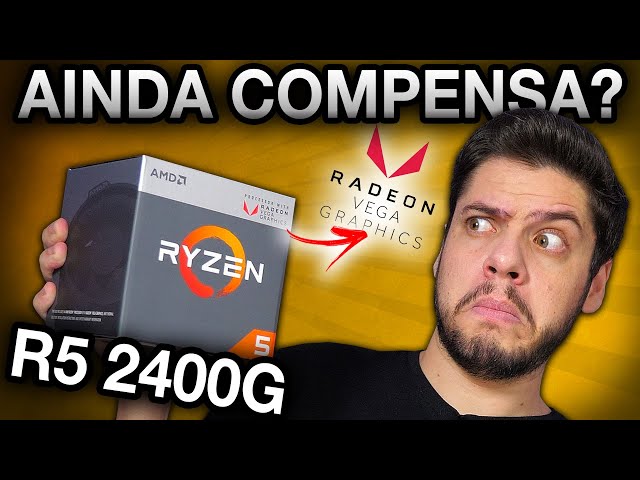 PC Gamer Barato Completo Monitor + Kit Gamer + CPU AMD Ryzen 5 2400g / 8GB  DDR4 / Placa de Vídeo Vega 3 - Nivel 10