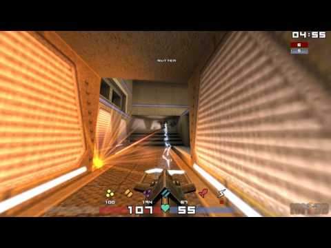 Quake 1/QuakeWorld: Thunderdome 8 Rookies: Nutter vs Jehar (bravado)