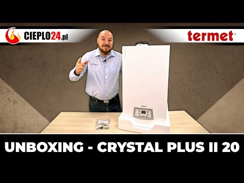 Czy warto kupić piec gazowy Termet Crystal II Plus 20 kW? Zobacz unboxing!