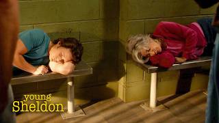Bailing Meemaw and Georgie Out of Jail | Young Sheldon
