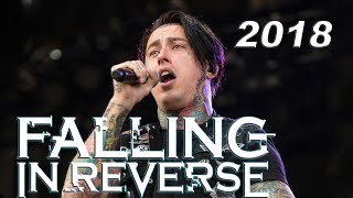 Falling in reverse - &quot;Not Good Enough For Truth In Cliche&quot; LIVE! 2018!