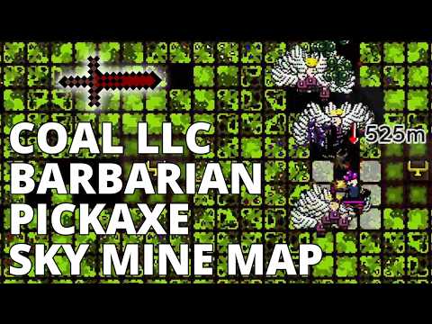 Coal LLC - Barbarian | Pickaxe | Sky Mine Map