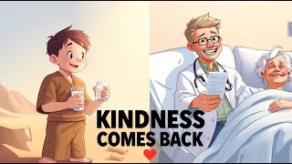 The Boy and the Glass of Milk  Moral Story in English  Inspiring Bedtime Story with Lesson