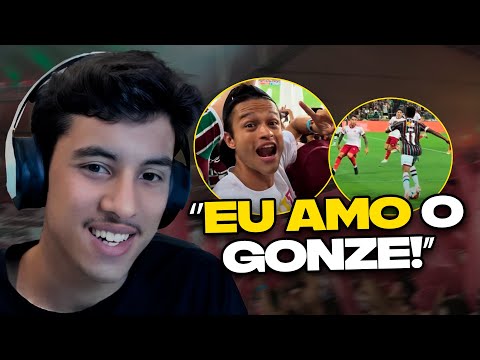 REACT DO RENATINHO: GONZE NELES - FLUMINENSE 2 x 2 INTERNACIONAL