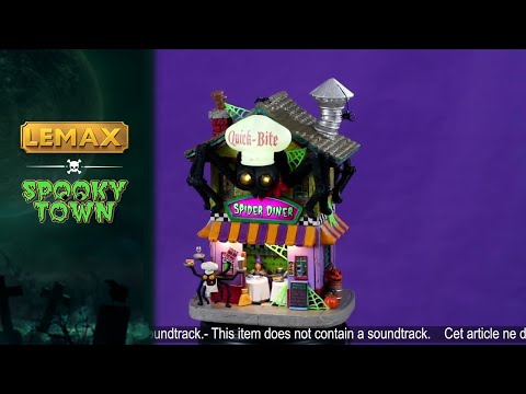 Lemax 55295 QUICK-BITE SPIDER DINER