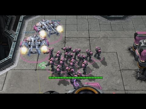 StarCraft 2 - 2-1-1 T Opening for all MU + Medivac Bio Micro - The PiG Daily #157