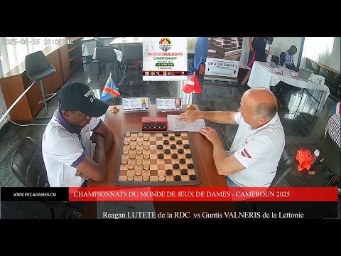 Match Reagan LUTETE (RDC) vs Guntis VALNERIS (Lettonie) - pHASE FINALE - 15 JUIN 2025 -