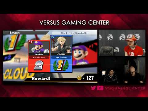VS weekly 04/5/18 -  Winners Semi's - Diabeo ( Cloud ) vs. Esam ( Mario ) - Smash 4