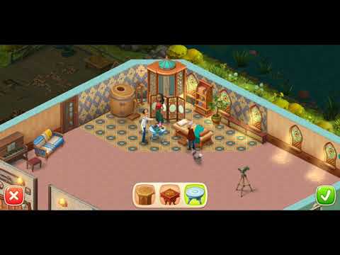 Homescapes - Austin Places a Table for the Hot Stones