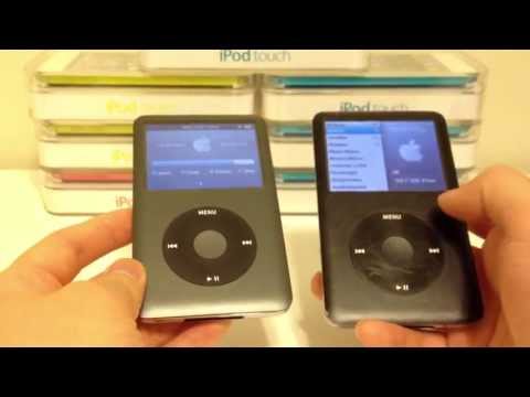 Apple iPod Classic 6th Generation Vs 7th Generation Comparison Difference