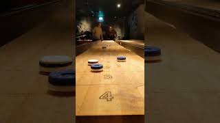 Best Shuffleboard Shot Ever! (Tromsø, Norway)