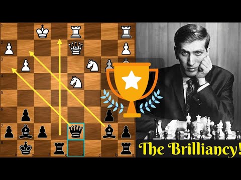 The Brilliancy Prize | R. Byrne vs R. Fischer | My 60 Memorable Games | Bobby Fischer's Sacrifices