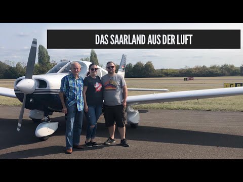 Das Saarland von OBEN - Rundflug im Leichtflugzeug über meine Heimat