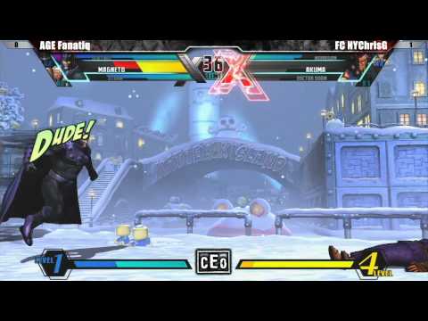 UMVC3 Top 8 AGE Fanatiq vs FC NYChrisG - CEO 2012 Tournament
