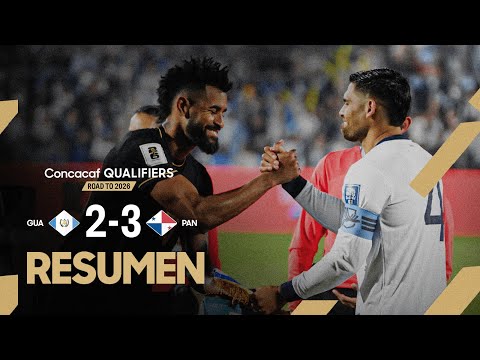 Guatemala vs Panamá | Concacaf Qualifiers 2026 World Cup