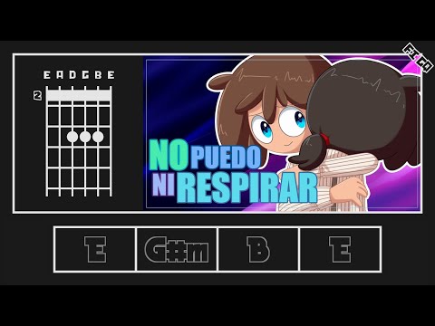 NO PUEDO NI RESPIRAR | Ukelele y Guitarra | #FNAFHS |【ACORDES】